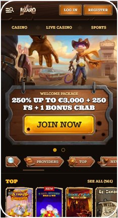 Discover lizaro casino login